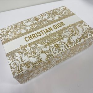 DIOR Medium Gold Foiled Gift Box